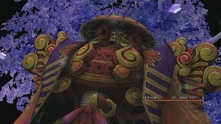 Final Fantasy X HD Yojimbo INFAMOUS Zanmato Attack [upl. by Marala]