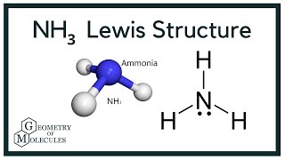 NH3 Lewis Structure Ammonia [upl. by Bar375]