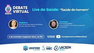 Live da Saúde Saúde do homem [upl. by Keifer291]