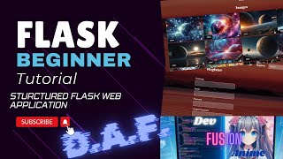 Flask for Beginners Python Full Stack Web Development Tutorial Series [upl. by Llatsyrc]