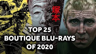 THE BEST BOUTIQUE BLURAYS OF 2020  Top 25 List  Physical Media Forever [upl. by Reave787]