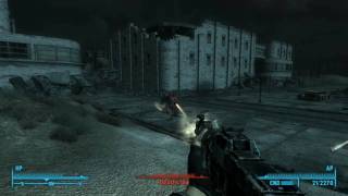 Fallout 3 How to kill a Deathclaw  HD [upl. by Morrie]