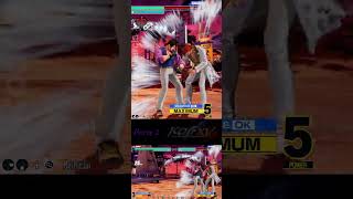 KOF XV In The Corner Of The Screen Combo moves Robert Garcia Part2 kofxv kofxvcombos combo [upl. by Sirret]