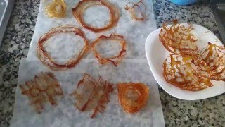 Décors en caramel أشكال بالكاراميل Caramel decoration [upl. by Aina]