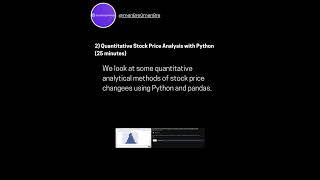 5 YOUTUBE PYTHON COURSES FOR TRADING amp FINANCE [upl. by Pan]