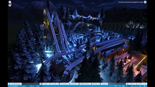 Planet Coaster Sleighs Race [upl. by Adnalram296]