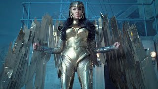 Wonder Woman 1984  Golden Armor Final Fight Scene Diana vs Cheetah [upl. by Eekaz]