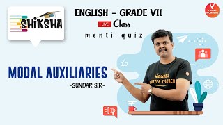 Modal Auxiliaries  NCERT Class 7  English Grammar Lessons  Shiksha Series  Young Wonders [upl. by Embry629]