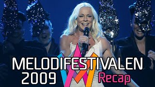 Melodifestivalen 2009 – Recap [upl. by Dnomaid478]