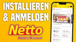 Netto App installieren amp anmelden  Netto App Tutorial [upl. by Eki]