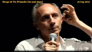 Marco Travaglio sulla trattativa StatoMafia e le intercettazioni di Napolitano 19Lug2012 [upl. by Wie]