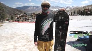 2015 Burton Juice Wagon Snowboard Review by Peter Glenn [upl. by Irrac]