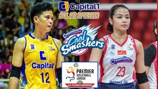 PVL LIVE  CAPITAL 1 vs CREAMLINE I LIVE SCORES and COMMENTARY [upl. by Madi]