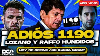 ¡ALLANAN 1190 SPORTS LOZANO Y RAFFO HUNDIDOS  ALIANZA LIMA Y SOSO DGOCASTER [upl. by Nnor]