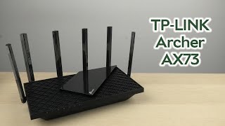 Розпаковка TPLINK Archer AX73 [upl. by Lombardi]