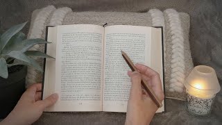 ASMR  Semiinaudible reading 📖  Clicky whispers [upl. by Oicnedif62]