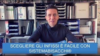 Scegliere gli infissi è facile con Sistemabisacchi® [upl. by Annauj]