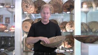 Indian Baskets how to Identify Pima Baskets vs Apache Baskets [upl. by Oatis609]