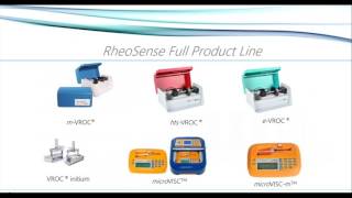 RheoSense mVROC Demonstration Small Sample Viscometer [upl. by Infeld]