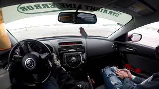 RX8 Drifting KC Drift GoPro Helmet Cam POV RX8 R3 [upl. by Ifill58]