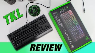 REVIEW Razer Blackwidow V3 TENKEYLESS en español  El TKL de Razer ¡ahora con LAYOUT ESPAÑOL [upl. by Enirac]