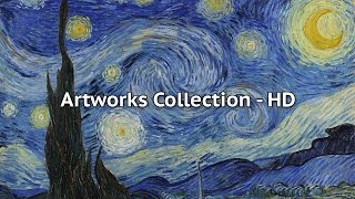 Vincent Van Gogh Masterpieces  Collection of Paintings HD [upl. by Oaoj254]