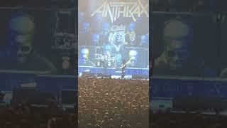 Anthrax Antisocial Live AO arena 11082018 livemusic metal antisocial thrashmetal singalong [upl. by Ocir]