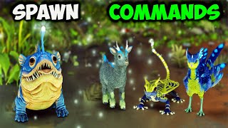 ALL Light Pet ARK Spawn Commands  SUMMON a Bulbdog Shinehorn Featherlight in Ascended [upl. by Maurreen]