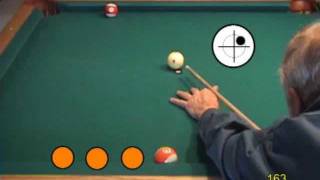 Custom POOL DRILLS  RAIL CUT SHOTS with english sidespin [upl. by Aleyak]