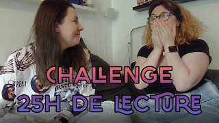 Challenge 25h de lecture sans dormir [upl. by Reed]