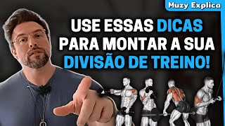 DIVISÃO DE TREINO PARA NATURAIS dicas  Muzy Explica [upl. by Nur]