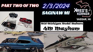 4M MID MICHIGAN MODELERS SHOW PT TWO [upl. by Civ497]