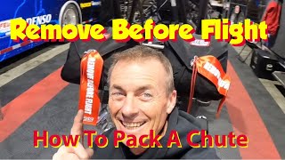 Remove Before Flight How To Pack A Parachute how fast 330 [upl. by Lahcim213]