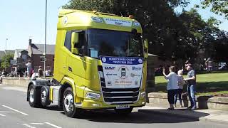 Berwickshire Charity Truck Run 2022  Greenlaw [upl. by Eirak]