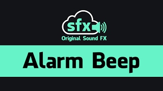 Alarm Beep Sound Effect [upl. by Sirromad10]