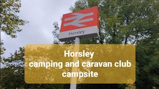 Horsley Camping and caravan club site 🇬🇧 [upl. by Kara-Lynn]