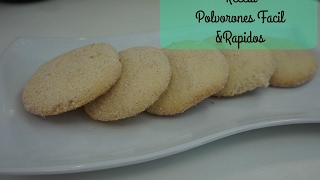 RECETA POLVORONES PASO A PASO [upl. by Amhser]