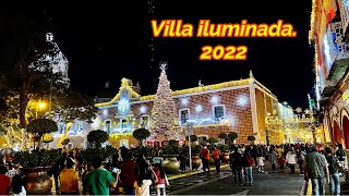 Villa iluminada 2022 🥳 en ATLIXCOPUEBLACuanto cuesta ir 🤑 y vale la pena visitarla villailuminada [upl. by Ahcrop]