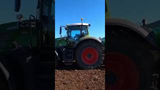 FENDT 828 Vario μπροστά quotφρεσκαρειquot πίσω σπέρνει σιτηρά fendt farming agriculture farmer farm [upl. by Huntingdon386]