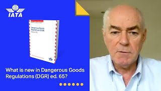 What is new in the 2024 IATA Dangerous Goods Regulations DGR ed 65 [upl. by Aislehc]