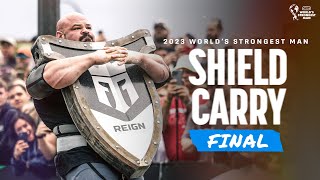 SHIELD CARRY FINAL  2023 Worlds Strongest Man [upl. by Kcirdorb575]