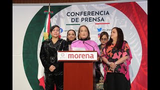 EN VIVO  Conferencia de prensa de la Dip Carmen Patricia Armendáriz Guerra MORENA [upl. by Gnoud]