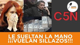 EN K5N LE SUELTAN LA MANO A KRETINA Y VUELAN SILLAZOS EN LA CÁMPORA quotContratos millonarios en TÉLAMquot [upl. by Berg]