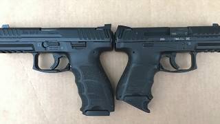 HK VP9 amp VP9SK Slide Show Comparison [upl. by Dnaltiak]