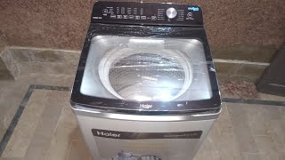 haier fully automatic washing machine HWM 95  1678 [upl. by Christianna935]