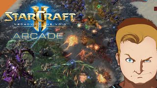 StarCraft 2  Arcade  Direct Strike Commanders  Zagara testen  Lets Play Deutsch [upl. by Krystle]