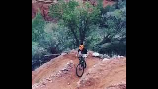 Kiowa Trail switchbacks at Palo Duro Canyon [upl. by Anirbed]