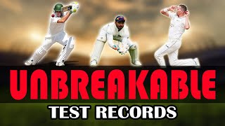 Most Difficult Records to Break in Test Cricket  Top 10 [upl. by Sabir]