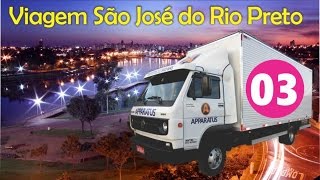 Viagem São José do Rio Preto 03  Rebocando a carreta será que o 9160 puxa [upl. by Niveg]