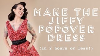 Learn How to make Gerties Jiffy Popover Dress Tutorial Part One [upl. by Jaquelyn]